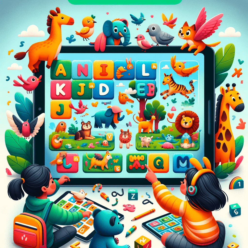 Exploring the Animal Kingdom with the 'Animals Alphabet Matching e-Puzzle