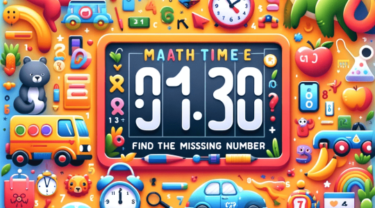 Power of Numbers: A Journey into 'Math Time: Find the Missing Number