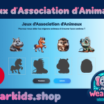 Explorez le Monde Sauvage : Jeu d'Association d'Animaux – Une Aventure Éducative Unique pour les Enfants