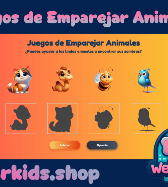 Explora el Mundo Salvaje: Juego de Emparejar Animales – Una Aventura Educativa Única para Niños