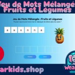 Jeu de Mots Mélangés : Fruits et Légumes