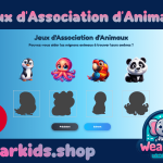 Explorez le Monde Sauvage : Jeu d'Association d'Animaux – Une Aventure Éducative Unique pour les Enfants