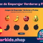 Descubre la Diversión Saludable: Juego de Emparejamiento de Verduras y Frutas – Una Manera Fresca de Aprender