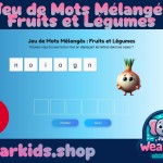 Jeu de Mots Mélangés : Fruits et Légumes