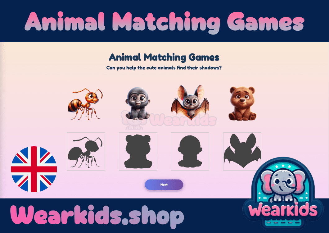 Explore the Wild: Animal Matching Game – A Unique Educational Adventure for Kids