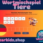 Wortmischspiel: Tiere