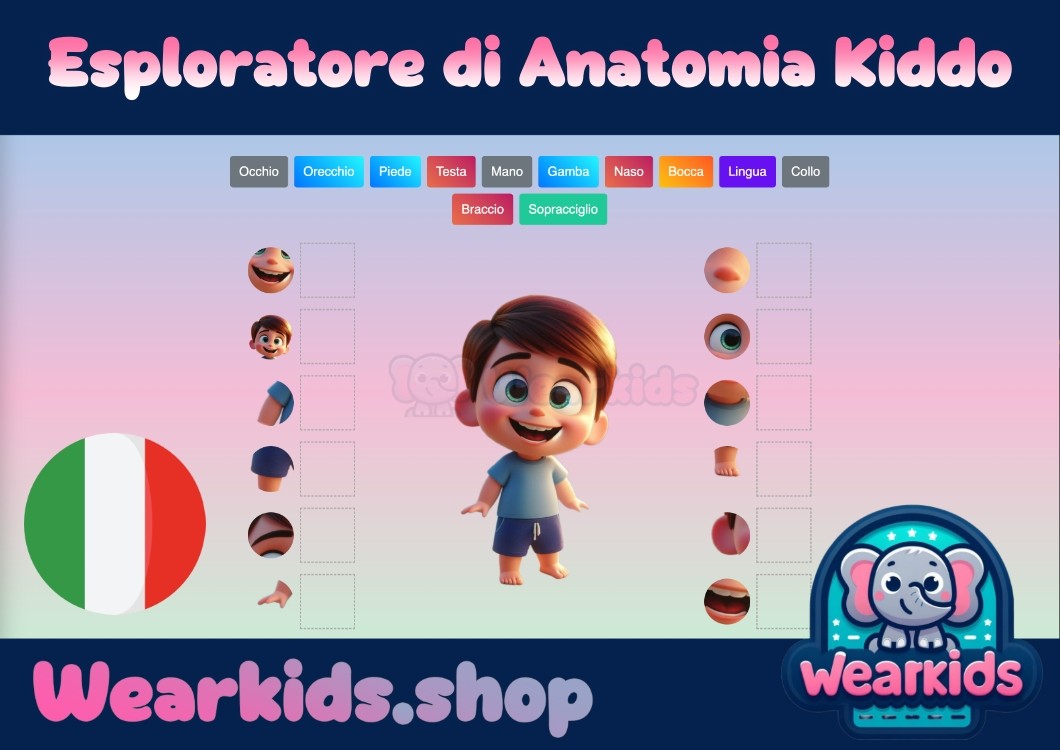 Esploratore di anatomia Kiddo