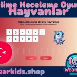 Kelime Heceleme Oyunu: Hayvanlar