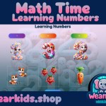 Learning Numbers Matching Game, Numbers , Homeschool, Toddler, Preschool and Kindergarten Activity, Worksheet