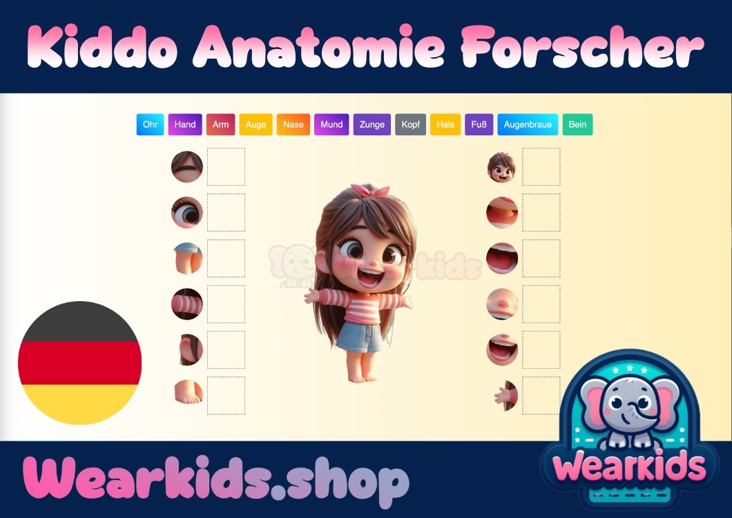 Kiddo Anatomie Forscher